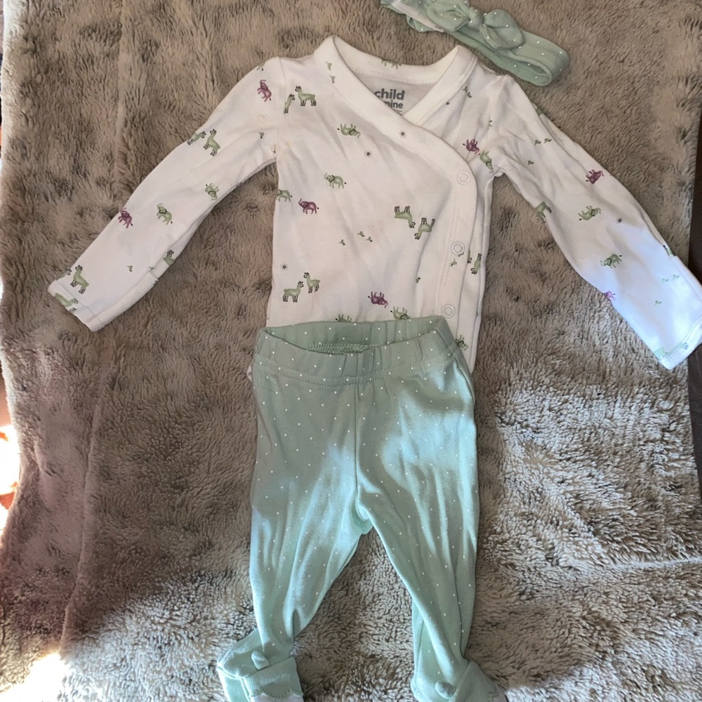 Newborn girls outfit
